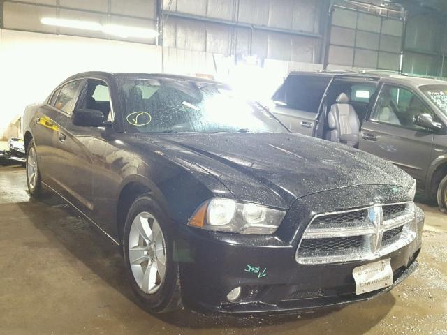 2C3CDXHGXDH609890 - 2013 DODGE CHARGER SX BLACK photo 1