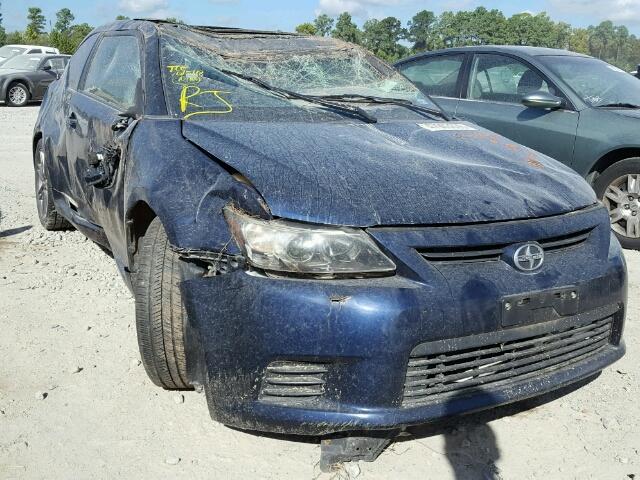 JTKJF5C71B3021636 - 2011 TOYOTA SCION TC 蓝色 照片 1
