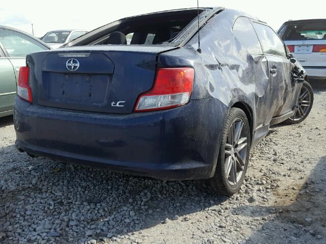 JTKJF5C71B3021636 - 2011 TOYOTA SCION TC 蓝色 照片 4