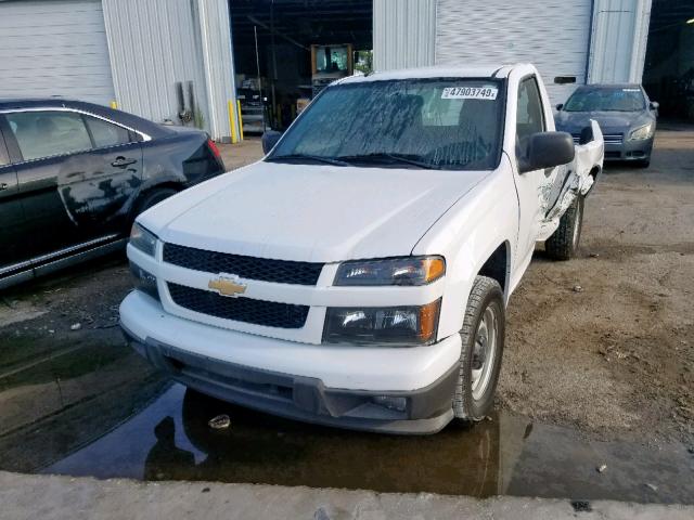 1GCCSBF91C8167238 - 2012 CHEVROLET COLORADO WHITE photo 2