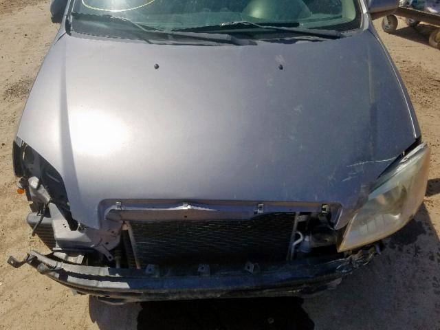 KL1TD56627B189623 - 2007 CHEVROLET AVEO BASE Boz foto 7