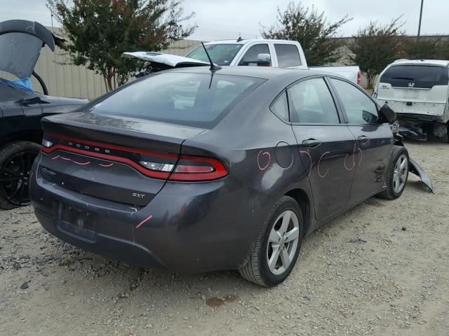 1C3CDFBBXFD309239 - 2015 DODGE DART SXT GRAY photo 4