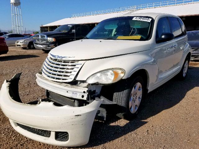 3A4FY48B57T500355 - 2007 CHRYSLER PT CRUISER WHITE photo 2