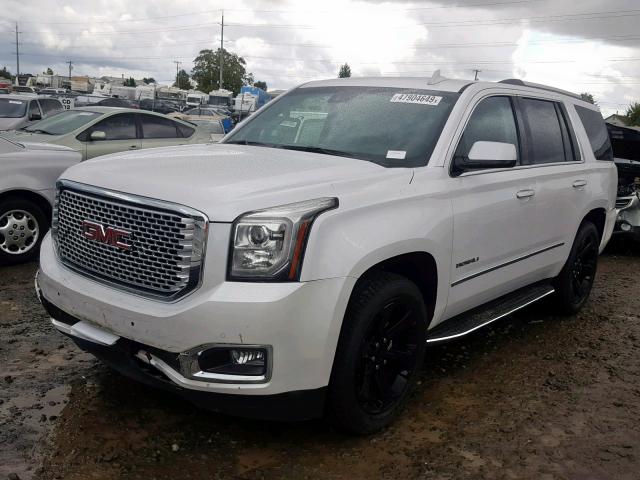 1GKS2CKJ0GR459792 - 2016 GMC YUKON DENA WHITE photo 2