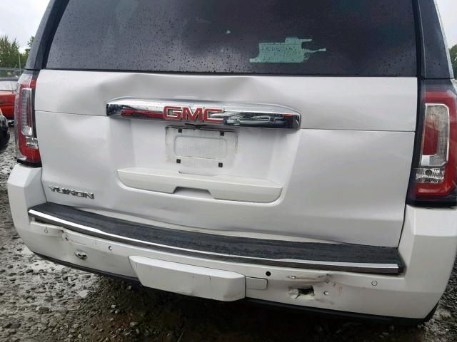 1GKS2CKJ0GR459792 - 2016 GMC YUKON DENA WHITE photo 9