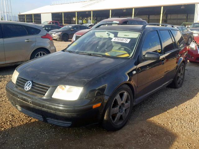 WVWRK61J63W583221 - 2003 VOLKSWAGEN JETTA GL BLACK photo 2