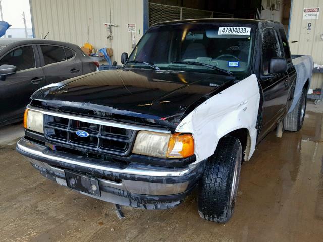 1FTCR14AXRPA37895 - 1994 FORD RANGER SUP BLACK photo 2