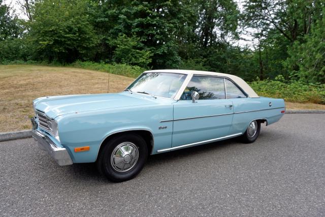 VH23C3G267772 - 1973 PLYMOUTH SCAMP BLUE photo 2