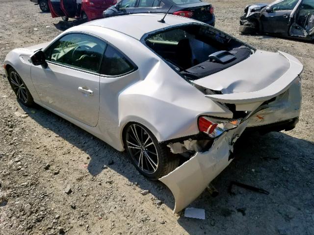 JF1ZNAA11D1725442 - 2013 TOYOTA SCION FR-S WHITE photo 3