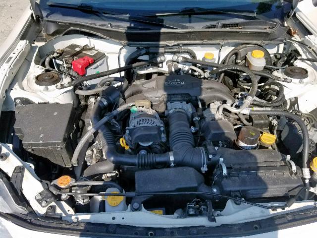 JF1ZNAA11D1725442 - 2013 TOYOTA SCION FR-S WHITE photo 7