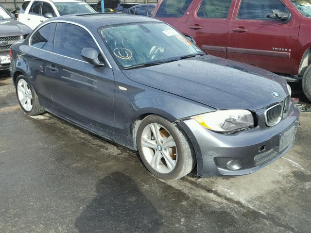 WBAUP9C54DVS95439 - 2013 BMW 128 I CHARCOAL photo 1