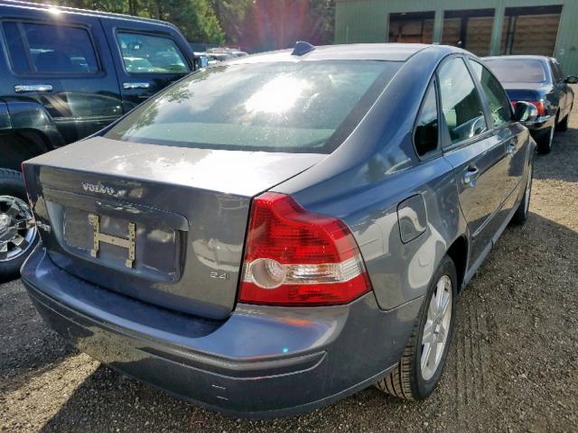 YV1MS382372269640 - 2007 VOLVO S40 2.4I GRAY photo 4