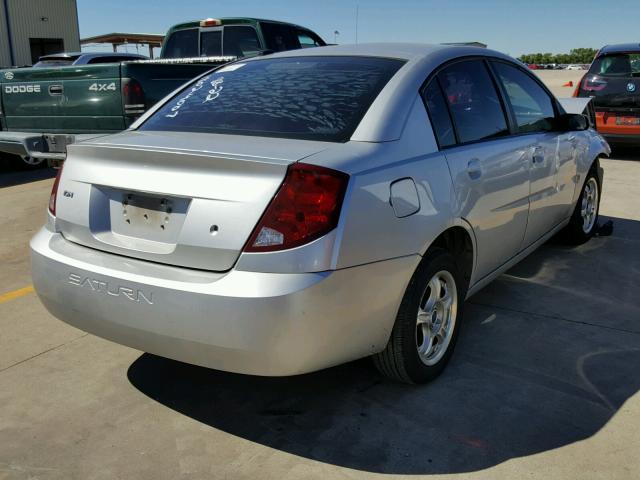 1G8AJ55FX7Z164321 - 2007 SATURN ION LEVEL SILVER photo 4
