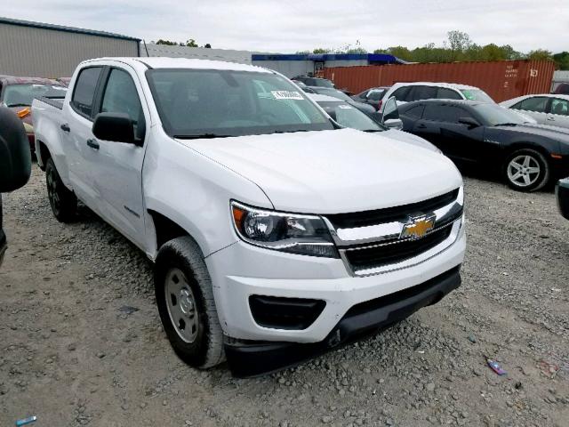 1GCGSBEA1H1234627 - 2017 CHEVROLET COLORADO WHITE photo 1