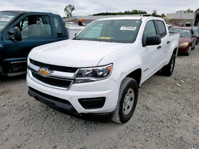 1GCGSBEA1H1234627 - 2017 CHEVROLET COLORADO WHITE photo 2