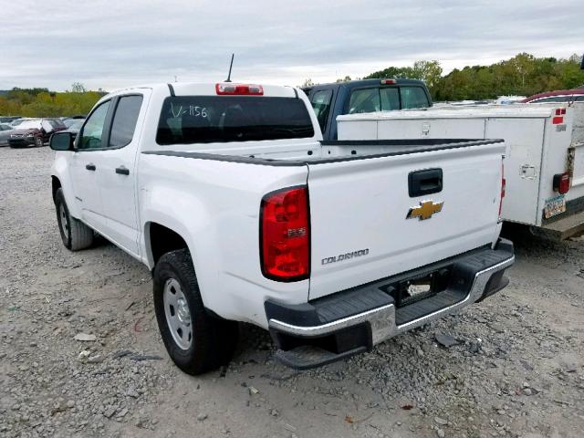 1GCGSBEA1H1234627 - 2017 CHEVROLET COLORADO WHITE photo 3