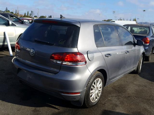 WVWDB7AJ6CW247147 - 2012 VOLKSWAGEN GOLF 灰色 照片 4