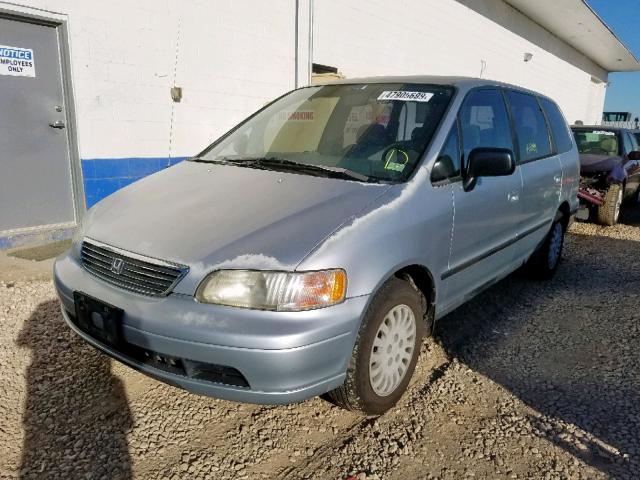 JHMRA1866VC002195 - 1997 HONDA ODYSSEY BA GRAY photo 2