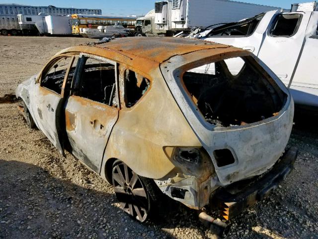 JM1BK34L071672931 - 2007 MAZDA SPEED 3 BLUE photo 3