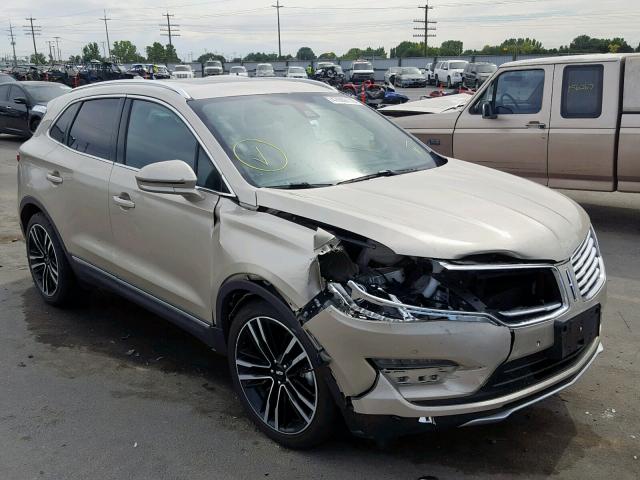 5LMTJ3DHXHUL02436 - 2017 LINCOLN MKC RESERV GOLD photo 1