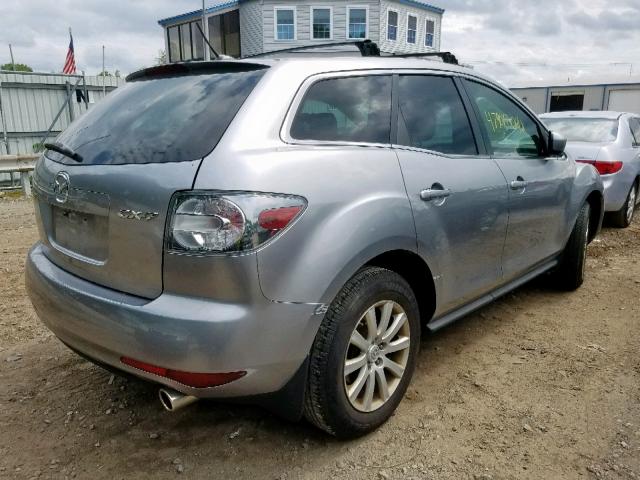 JM3ER2CM6B0354427 - 2011 MAZDA CX-7 GRAY photo 4