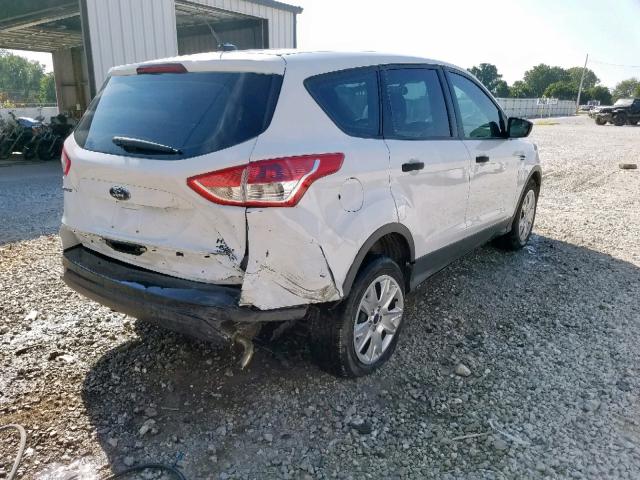 1FMCU0F70DUB55003 - 2013 FORD ESCAPE S WHITE photo 4