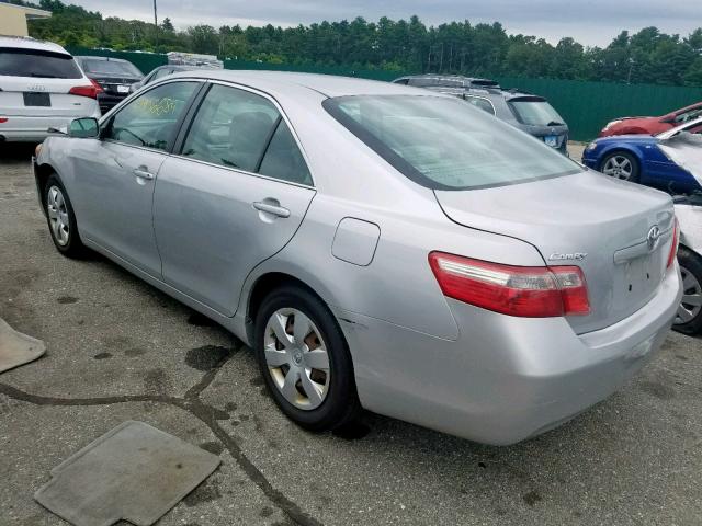 4T1BE46K67U142023 - 2007 TOYOTA CAMRY CE SILVER photo 3