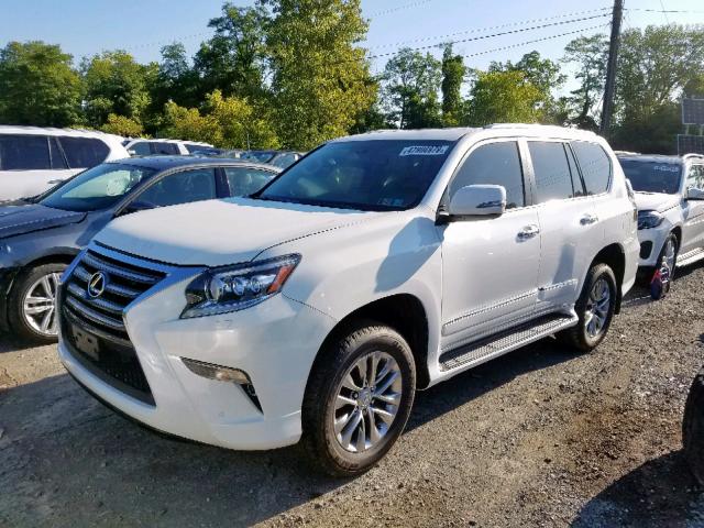 JTJJM7FX8H5149886 - 2017 LEXUS GX PREMIUM WHITE photo 2