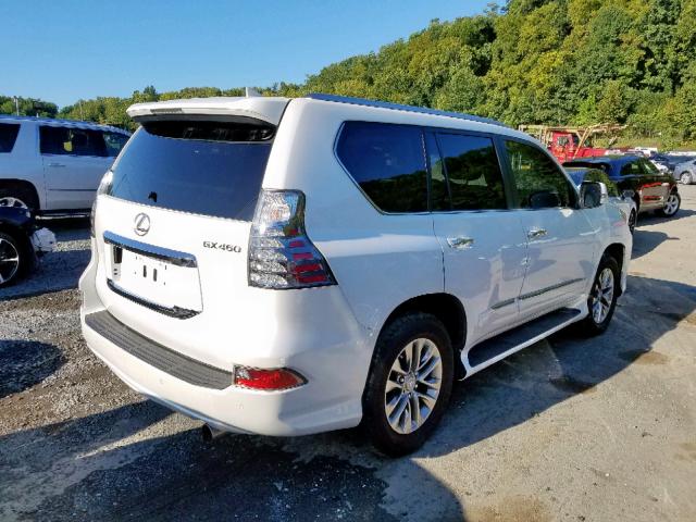 JTJJM7FX8H5149886 - 2017 LEXUS GX PREMIUM WHITE photo 4