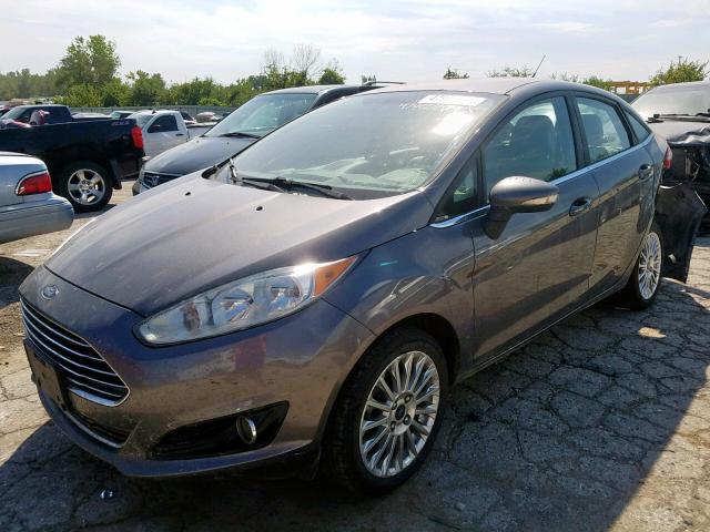 3FADP4CJ4EM227338 - 2014 FORD FIESTA TIT GRAY photo 2