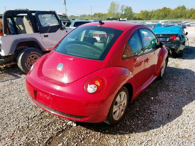 3VWRW3AG2AM034732 - 2010 VOLKSWAGEN NEW BEETLE წითელი ფოტო 4
