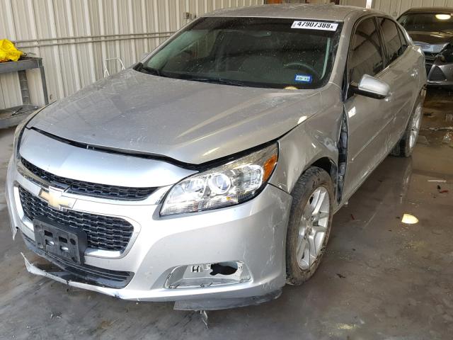 1G11C5SL7FF308345 - 2015 CHEVROLET MALIBU 1LT SILVER photo 2