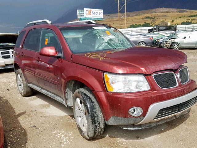 2CKDL33F686055106 - 2008 PONTIAC TORRENT RED photo 1