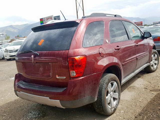 2CKDL33F686055106 - 2008 PONTIAC TORRENT RED photo 4