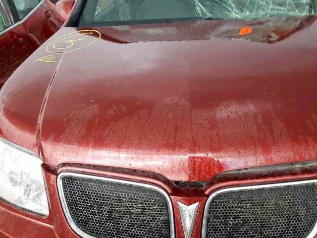 2CKDL33F686055106 - 2008 PONTIAC TORRENT RED photo 7