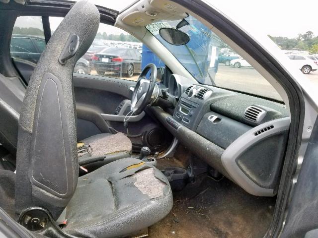 WMEEK31X39K305783 - 2009 SMART FORTWO PAS 银色 照片 5