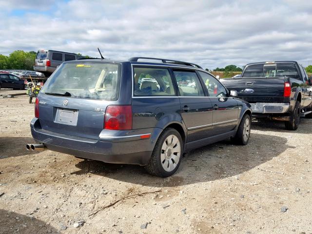 WVWVD63B51E258514 - 2001 VOLKSWAGEN PASSAT GLS GRAY photo 4