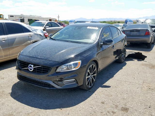 YV126MFL4H2432682 - 2017 VOLVO S60 BLACK photo 2