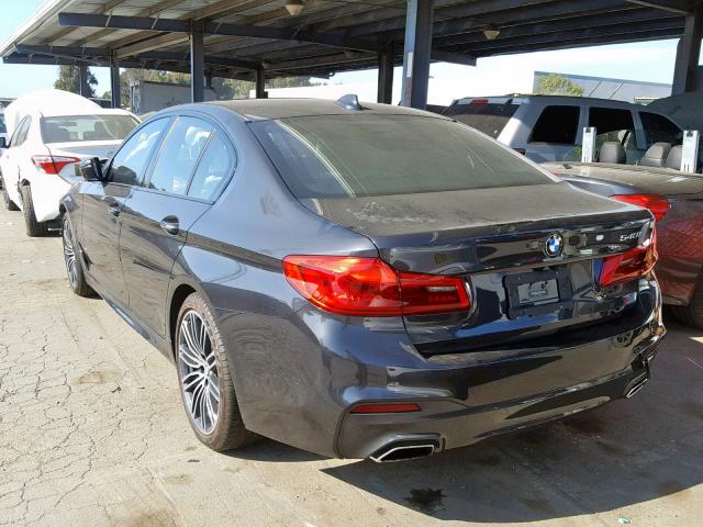 WBAJE5C34HG916415 - 2017 BMW 540 I GRAY photo 3