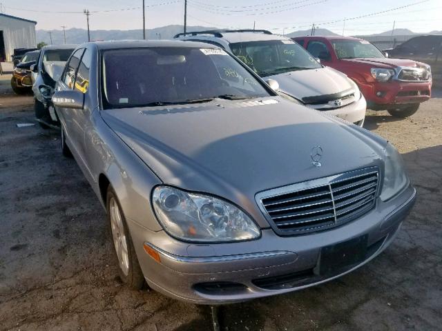 WDBNG84J15A458374 - 2005 MERCEDES-BENZ S 500 4MAT SILVER photo 1