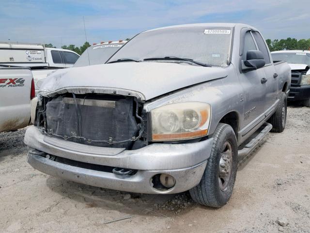 3D7KR28C26G187311 - 2006 DODGE RAM 2500 S SILVER photo 2