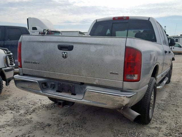3D7KR28C26G187311 - 2006 DODGE RAM 2500 S Արծաթագույն լուսանկար 4