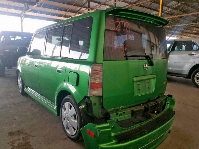 JTLKT324664073347 - 2006 TOYOTA SCION XB 绿色 照片 3