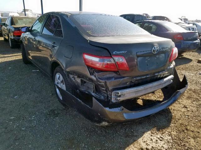 4T4BE46K57R007721 - 2007 TOYOTA CAMRY NEW GRAY photo 3