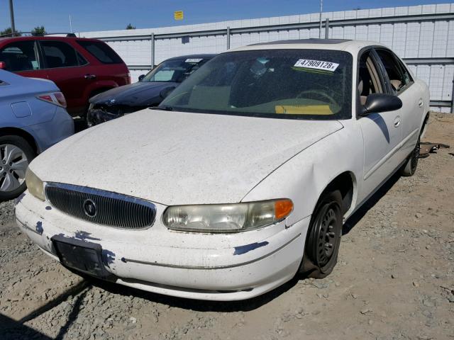 2G4WS52J431150141 - 2003 BUICK CENTURY CU WHITE photo 2