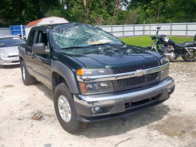 1GCDS136348116009 - 2004 CHEVROLET COLORADO GREEN photo 1