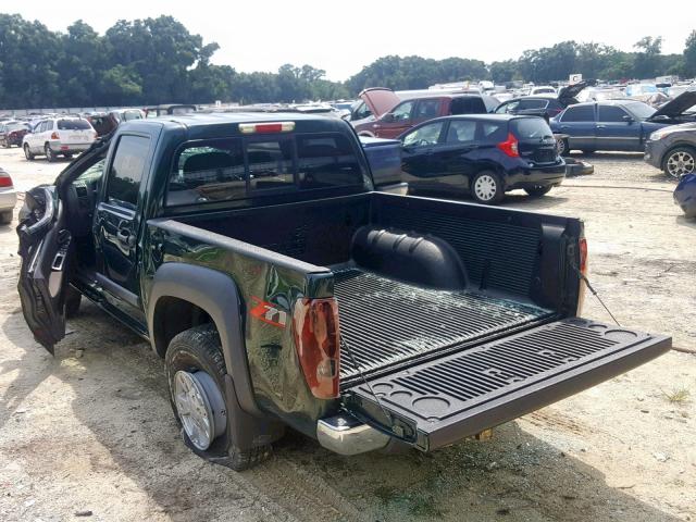 1GCDS136348116009 - 2004 CHEVROLET COLORADO GREEN photo 3