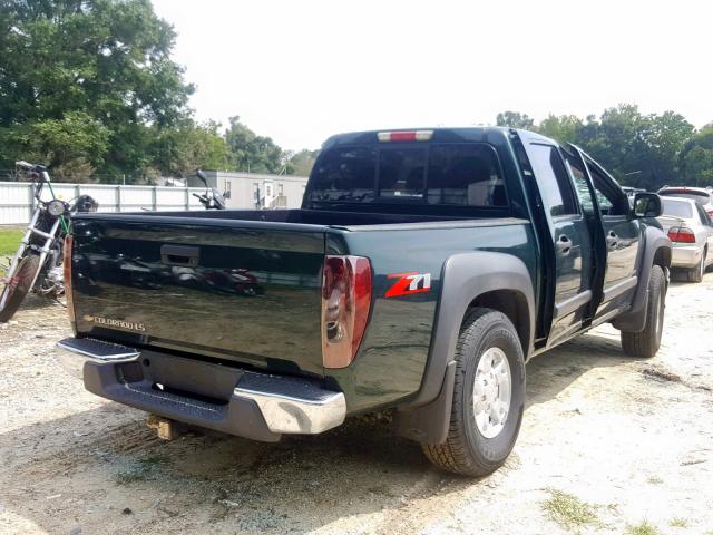 1GCDS136348116009 - 2004 CHEVROLET COLORADO GREEN photo 4