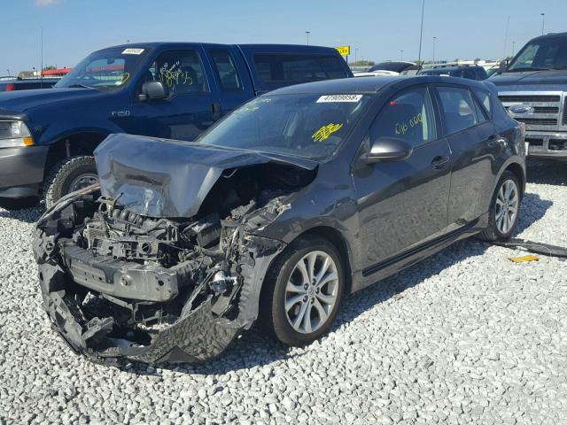 JM1BL1H5XA1328544 - 2010 MAZDA 3 S SILVER photo 2