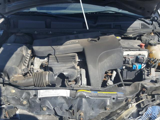 1G8AW12F85Z141387 - 2005 SATURN ION LEVEL BLACK photo 7